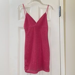 superdown sparkle mini dress